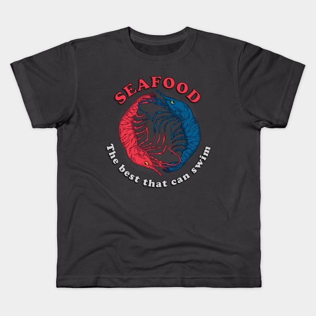 Seafood Kids T-Shirt by 2P-Design